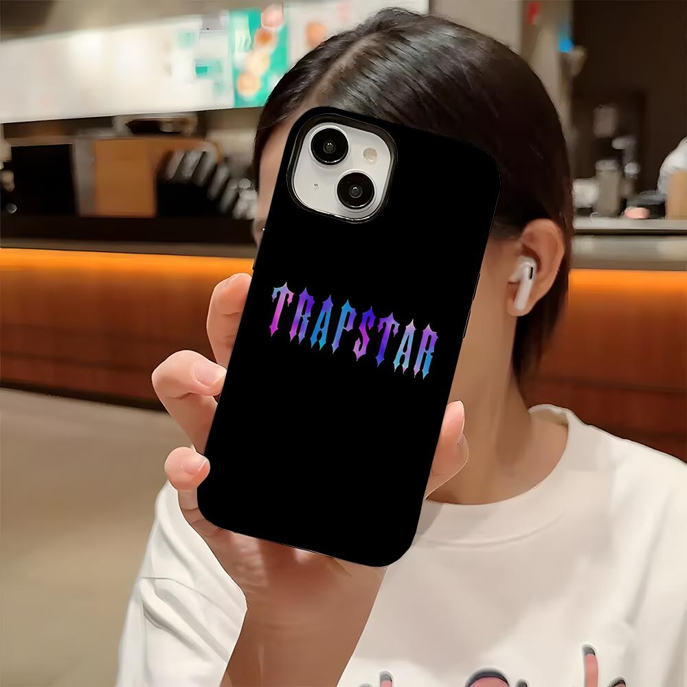 T-Trapstars Phone Case For iPhone 18 16 Pro Max 15 13 14 12 11 14 Pro Max 15 Pro Max Two-in-one Cover