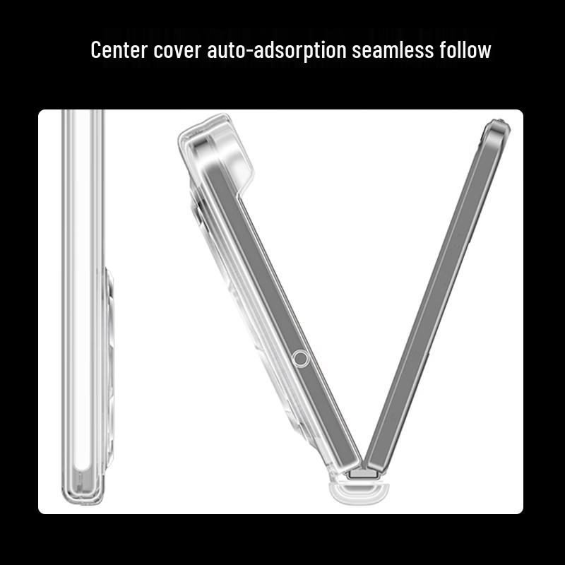 OPPO Find N6 Průhledné pouzdro s magnetickým kloubem