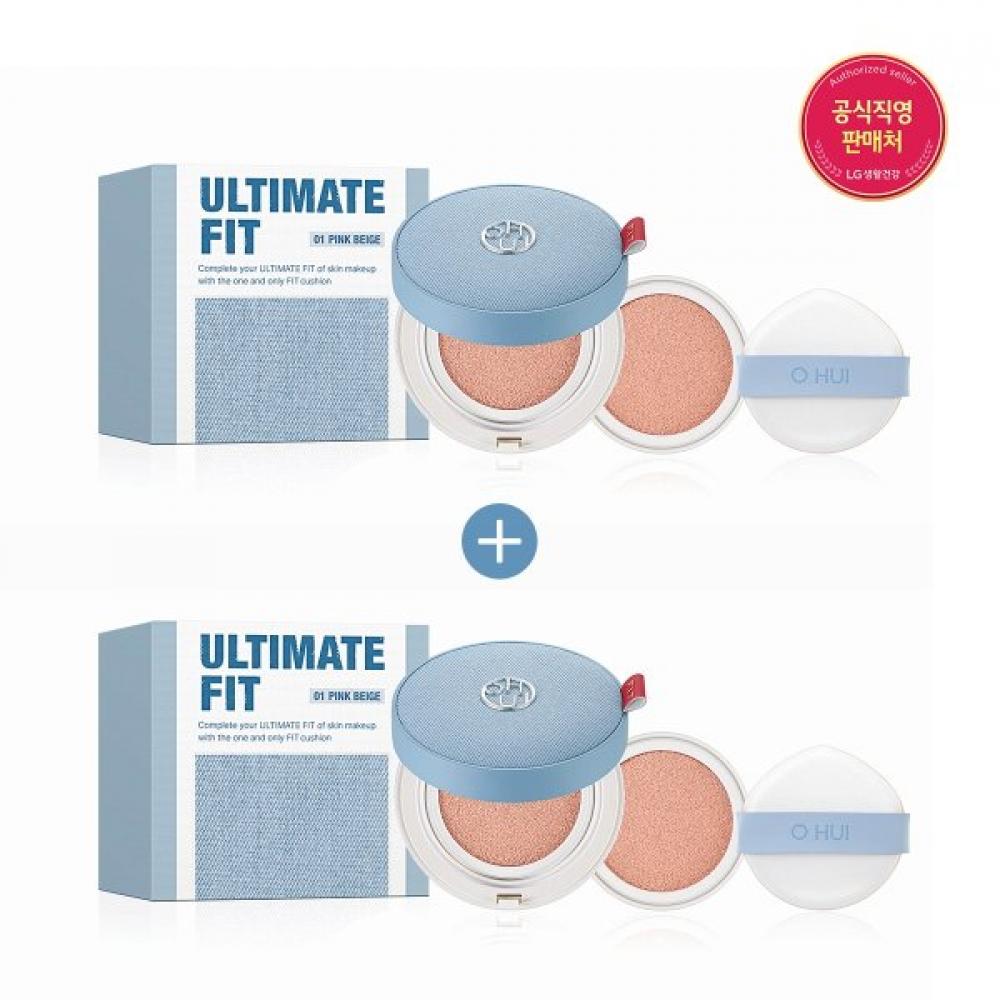 Ohui Ultimate Fit Tone Up Cushion No.01 1+1 Single option