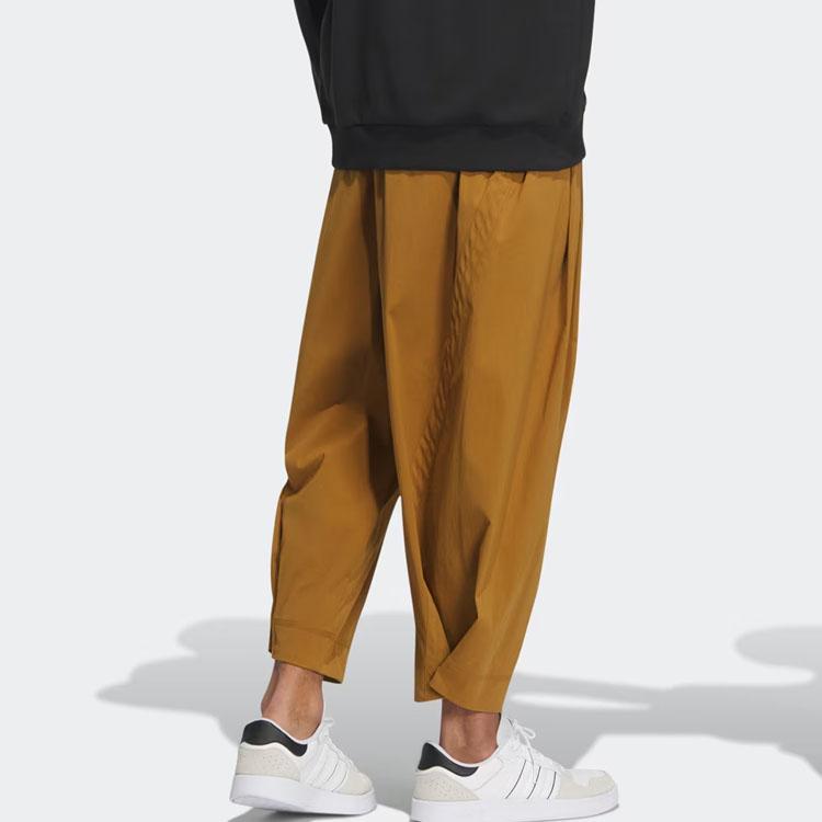 Adidas Knitted Sweatpants Unisex Khaki Moderate Skinny Pants IK3438