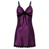 Sexy Sleepwear Women Lace Silk Satin Night Dress Sleeveless Nighties V-neck Nightgown Plus Size Nightdress Nightwear