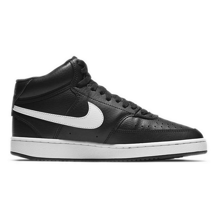 New Nike Court Vision Mid Black White Women's CD5436-001