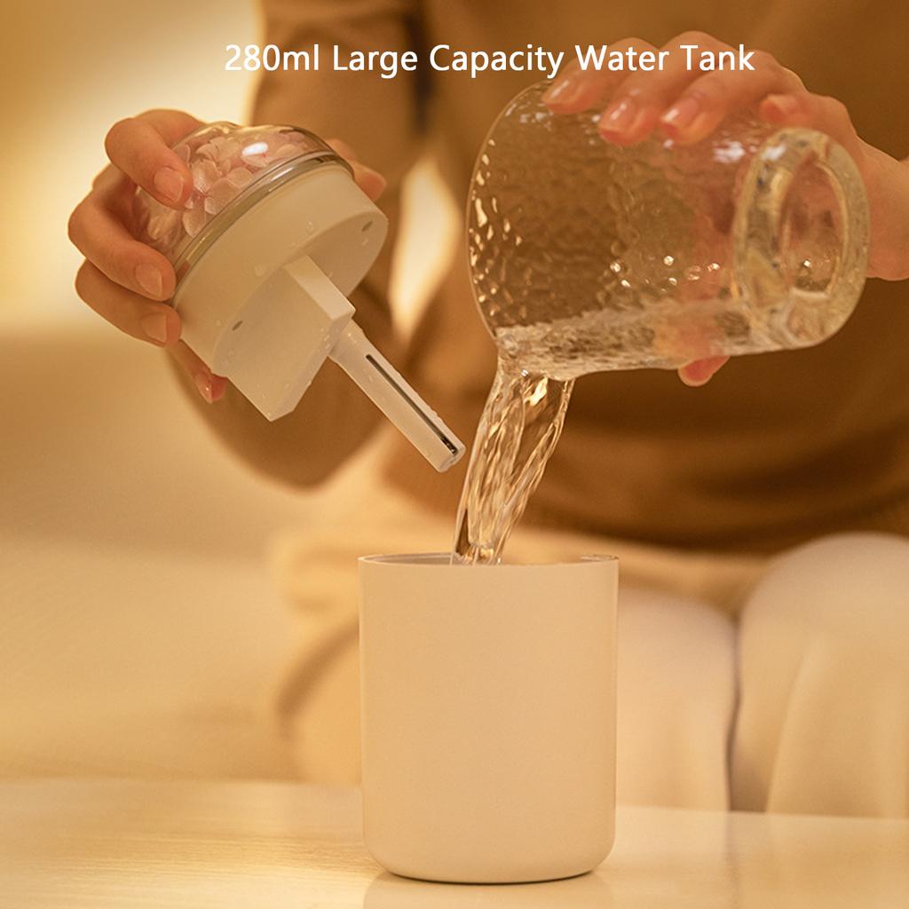 Humidifier Immortal Flower Shape Household Large Fog Volume Silent Essential Oil Diffuser Humidifier