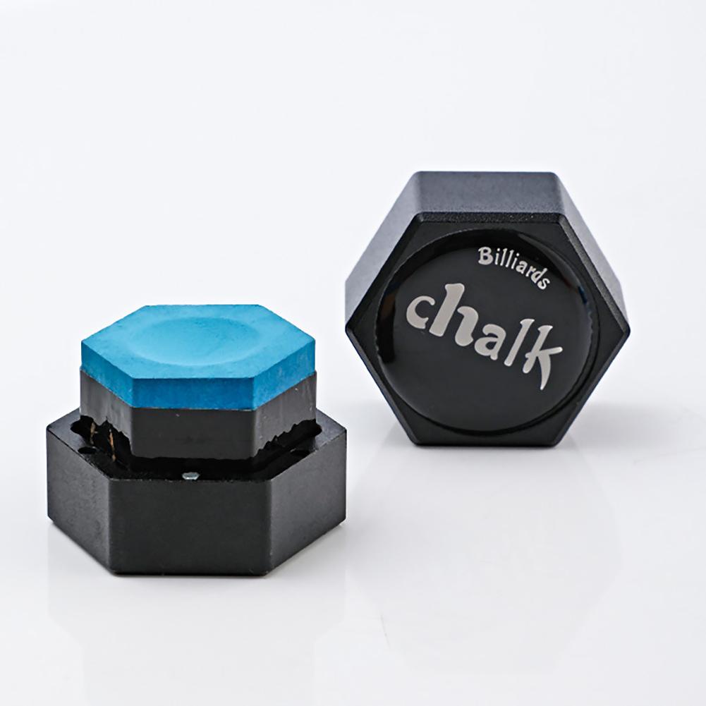 

1Pc Portable Metal Mini Chalk Billiard Holder Splicing Pool Chalks Carrier Case Box Billiard Choke Case Snooker Accessories чорний