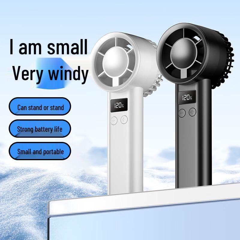 ZISIZ Turbine Digital Display Portable Mini Fan