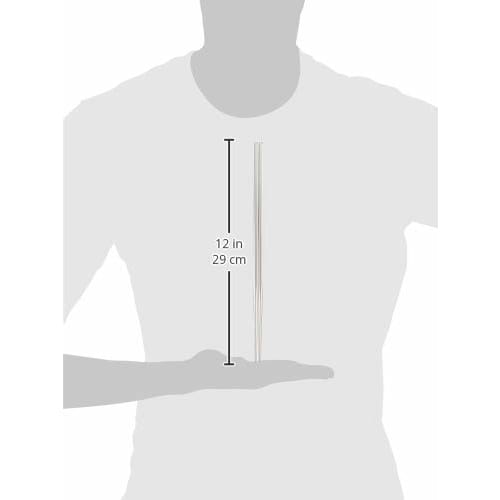 Satokinzoku SALUS Stainless Steel Serving Chopsticks, 28cm