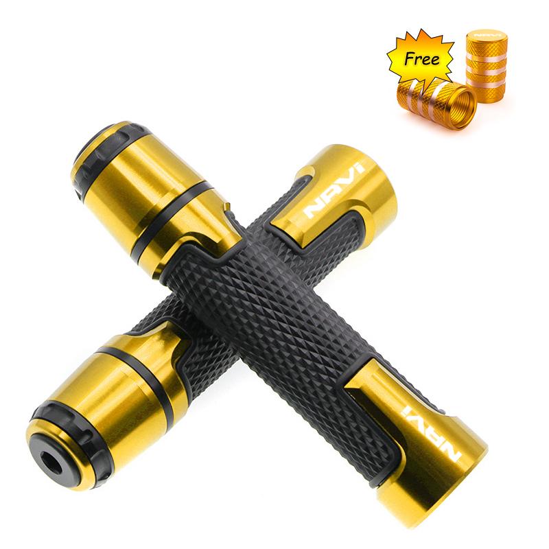 

Для HONDA DREAMWING Navi 110 Navi 2016-2025 НОВЫЕ 7/8 22MM Мотоциклетные алюминиевые аксессуары нескользящие ручки руля золотой