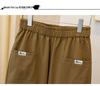 Pure Cotton Fleece/Unlined Harem Pants: Plus Size, Loose Fit, Slimming Carrot Style