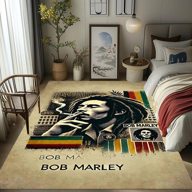 Vibrant Peace Love Harmony carpet floor mats Doormat Dormitory decoration Art Bathroom mat