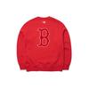 MLB Base Logo Sweatshirt Unisex Red 3AMTB0716-43RDS