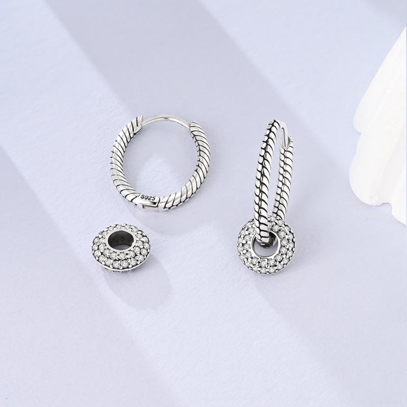 Rope Pattern Geometric Theme Earrings for Women Girls Trendy Fashion Jewelry High Quality Dainty Elegant Gift