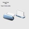 Metal Type C Anti Lost Dust Plugs Lightweight Dustproof Port Covers for Android Phones Laptops Tablets Students Gifts