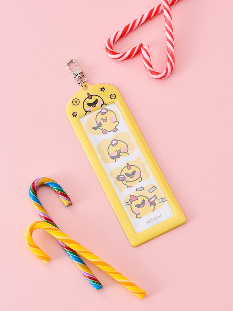 LINE FRIENDS Sally & Minini Theme Park Photo Keyring