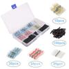 250 PCS Flame Retardant Heat Shrink Solder Ring Wire Connector Terminal Insulation Sleeve