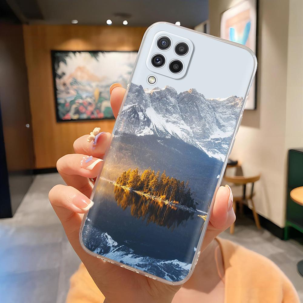 Phone Case for Samsung A12 Cases Fashion Butterfly Soft Clear Silicone Back Cover For Galaxy A12 4G 5G Funda Protection Bumper