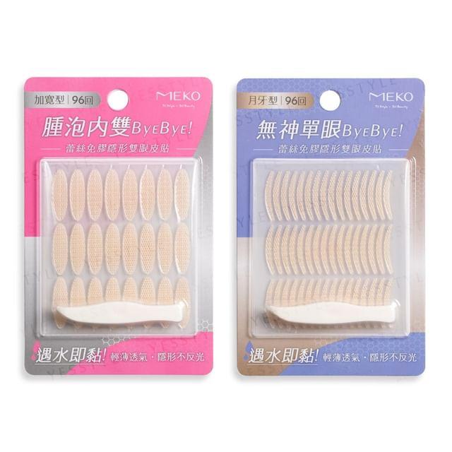 MEKO - Lace Glue-Free Invisible Double Eyelid Patch Widened Type - 96 pcs