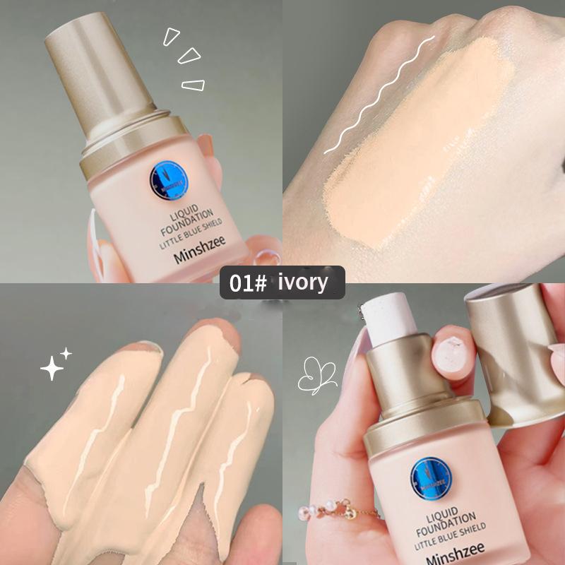 

Маленький синий щит, консилер, контроль масла, стойкий, не удаляемый, натуральный, водонепроницаемый, устойчивый к поту, масло для сухой кожи, BB-крем 02 естественный