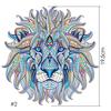 Fashion DIY Lion Iron-on Heat Transfer Clothes Patches Stickers Applique Decor
