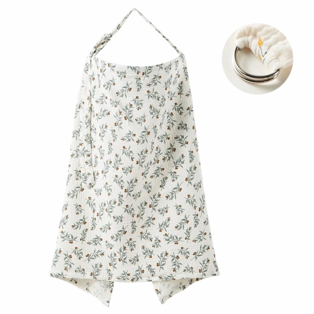 Cotton Breast Feeding Blanket Adjustable Baby Stroller Blanket Breastfeeding Nursing Cover  Outdoor Style D