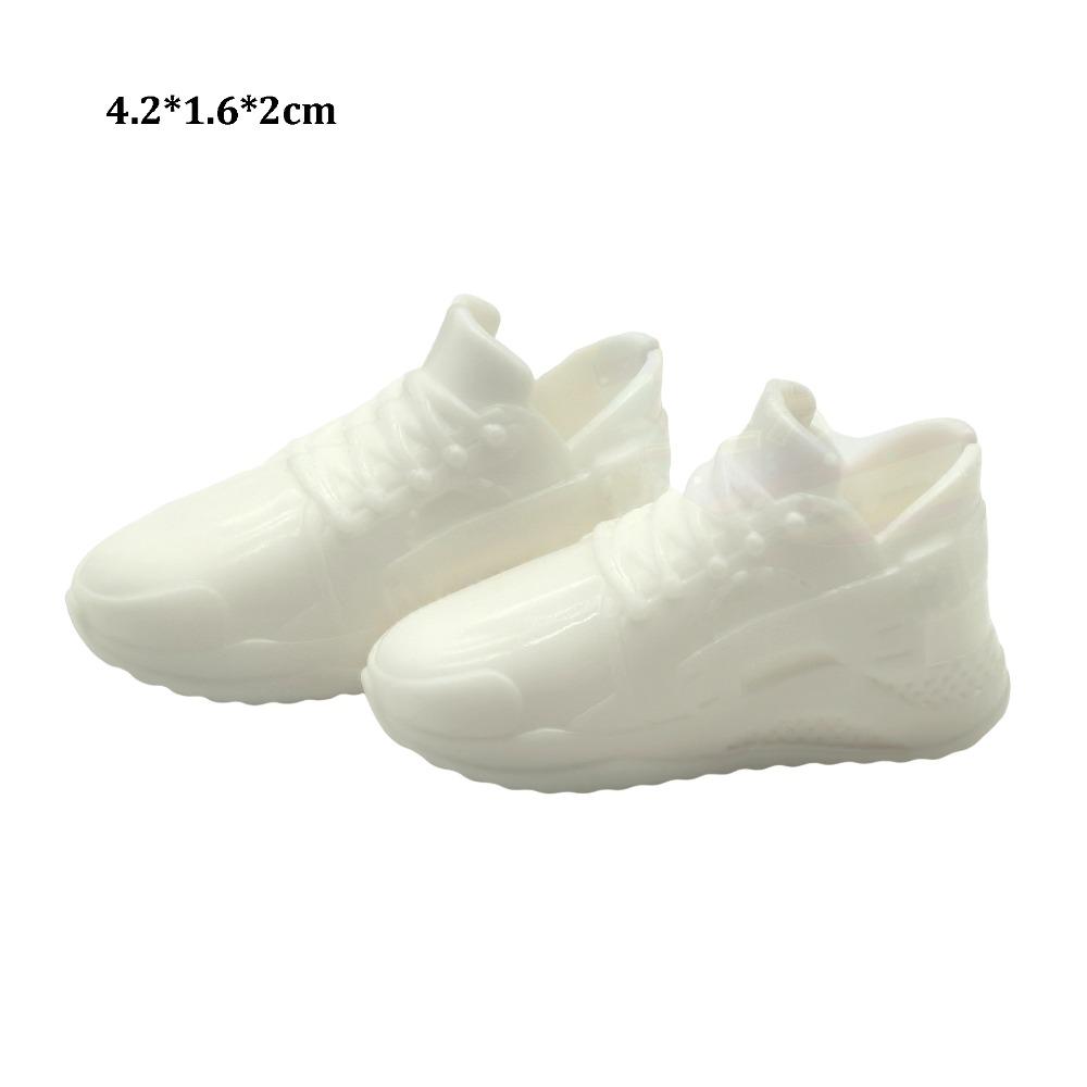 

1Pair Multistyles 1/6 Doll Shoes Plastic Shoes Clothes Accessories Fit Foot Length 2cm Dolls 1