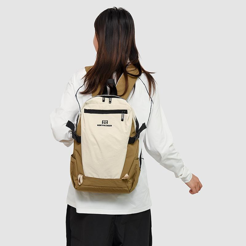 Color Block Outdoor Backpack Unisex Sports Backpack Lightweight Travel Backpack