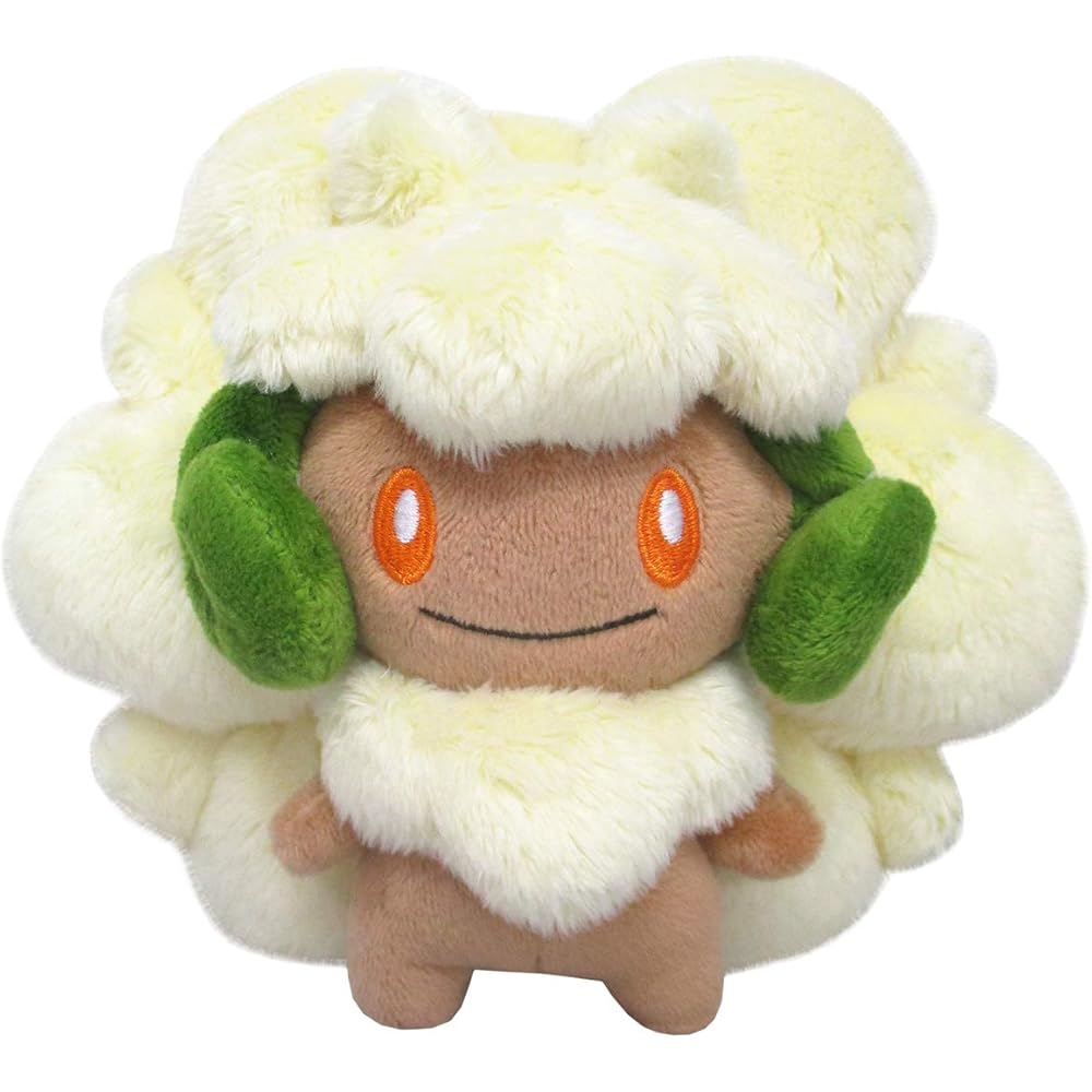 Sanei Boeki Pokmon All Star Collection Fluff Plush Toy Elfune 15x10.5x14cm
