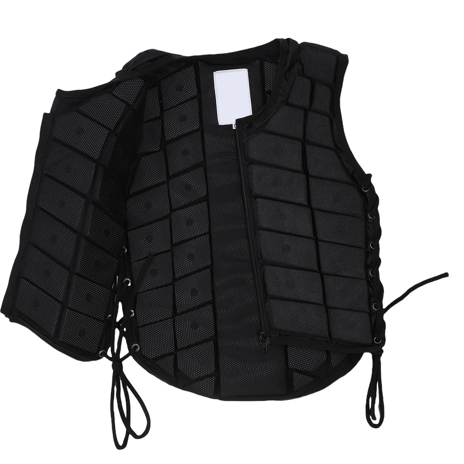 

Equestrian Horse Vest Unisex Equestrian Protective Vest Comfortable Horse Riding Vest Zipper Closure for Boys Girls CM