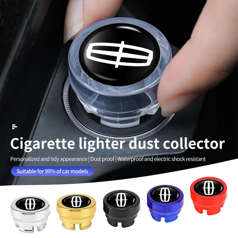 Car Cigarette Lighter Cover Dustproof Cap Decoration Plug For Lincoln Mondeo MKC MKZ MKX MKT Aviator Navigator gfsd7