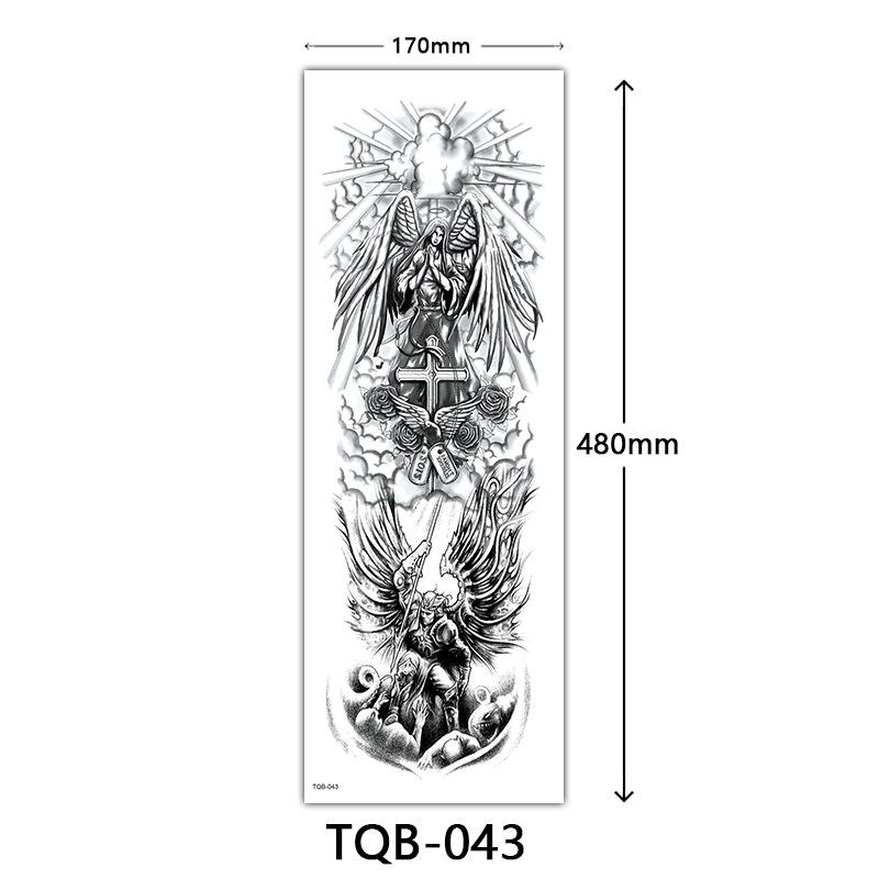Full Arm Tattoo Sticker Full Arm, Full Arm Big Picture Tattoo Sticker, Flower Arm Tattoo Sticker Tattoo