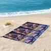 Back To The Future  Beach Towel Soft Microfiber Quick Dry Absorbent Quick Towels For Yoga