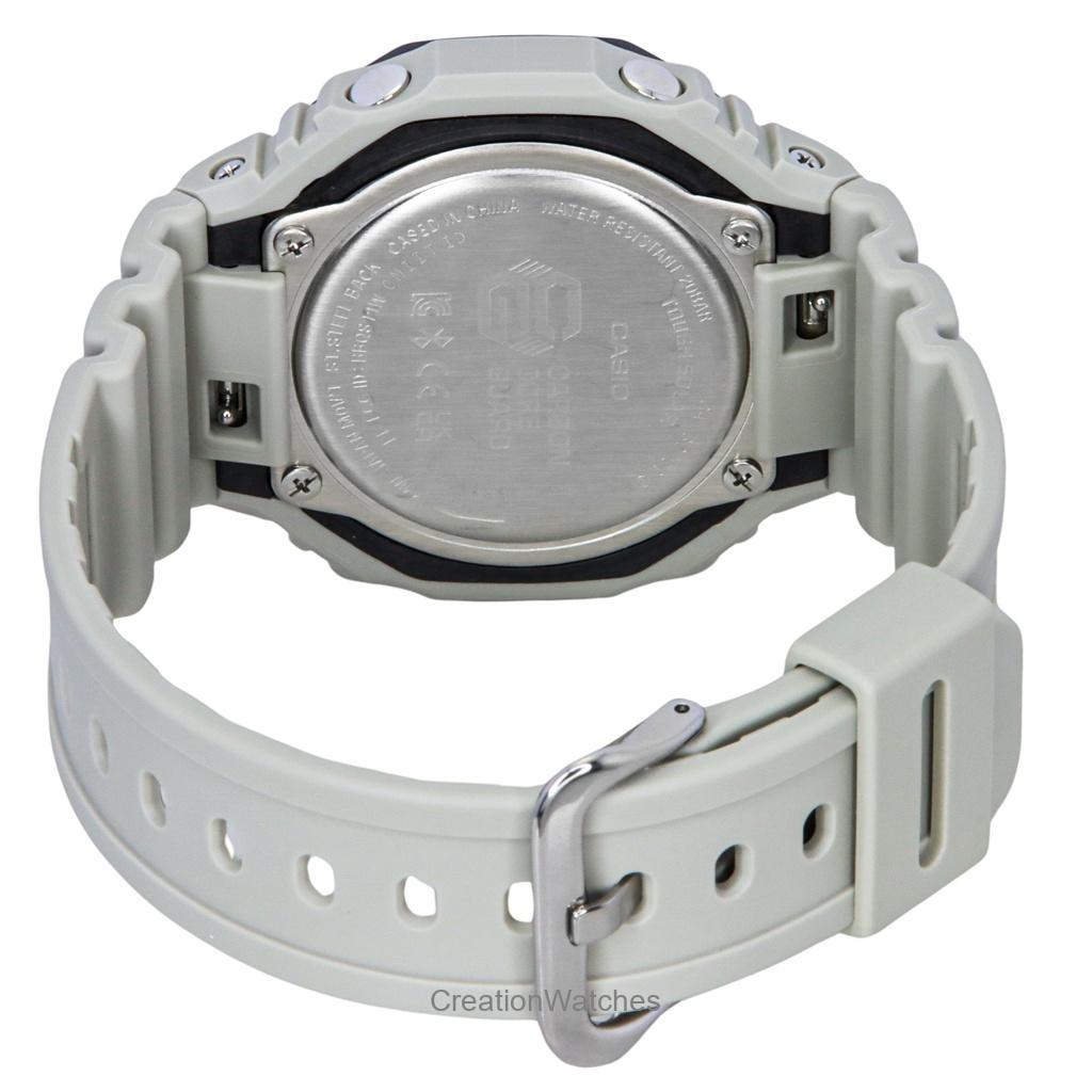 Casio G-Shock Analogowo-Cyfrowy Link do Smartfona Pasek z Żywicy Bio-bazowej Czarna Tarcza Tough Solar GA-B2100LUU-5A 200M Zegarek Męski