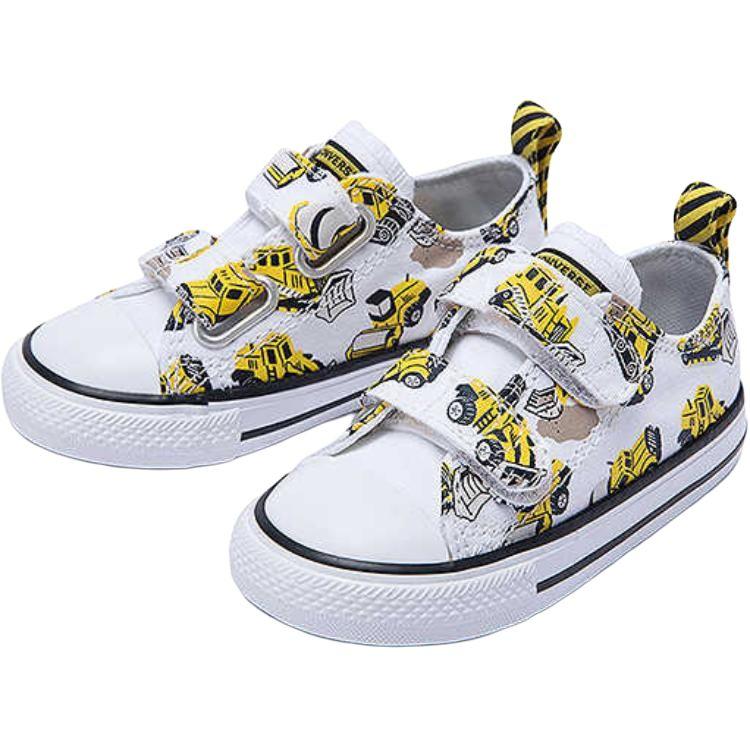 Converse Chuck Taylor All Star Comfortable Soft Low Top Walker Shoes Baby Shoes White Yellow A12610C