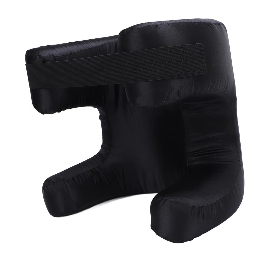 Face Pillow Silk Fabric Memory Foam Soft Cushioning Ergonomic Beauty Pillow for Back Sleep