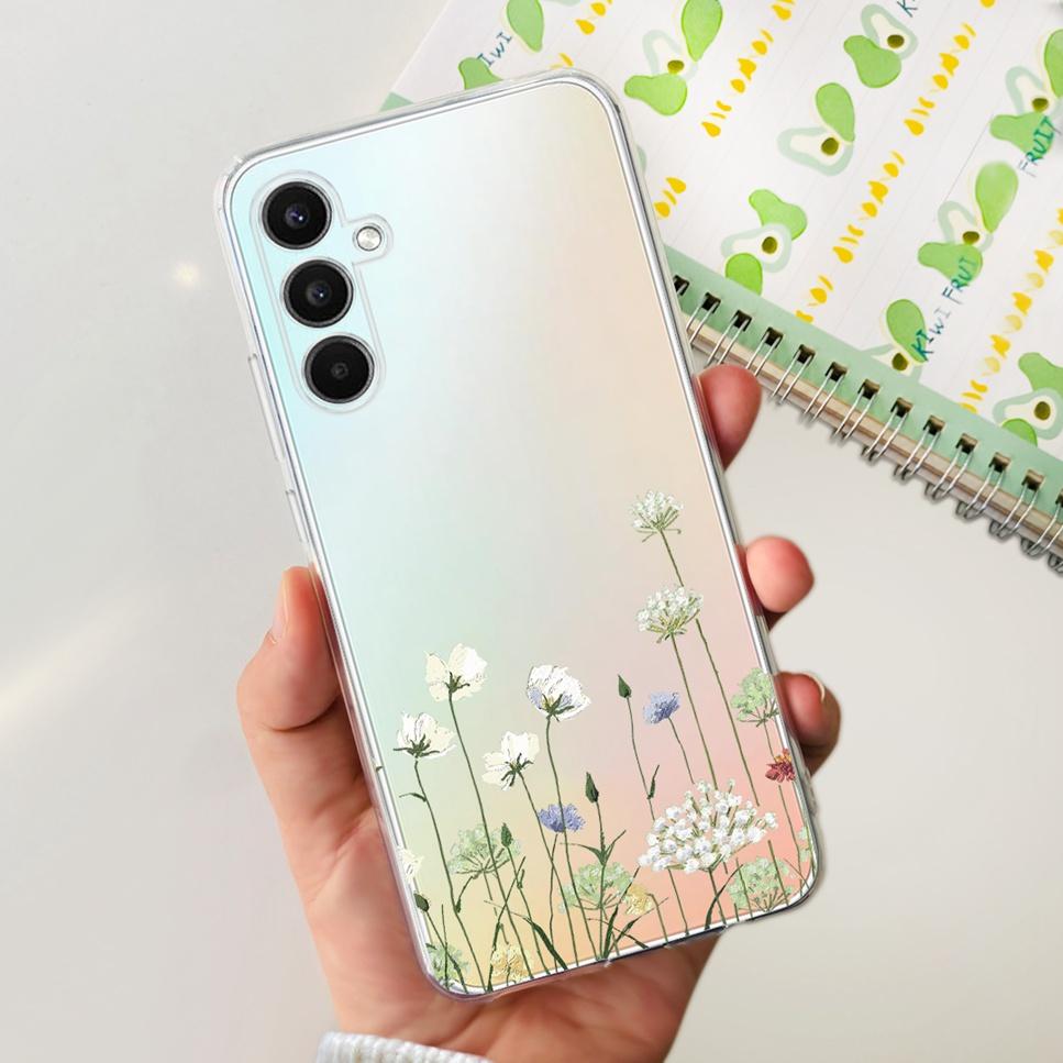 Case For Samsung Galaxy A34 5G 6.6"Cute Cat Astronaut Soft Silicone TPU Cover For Samsung A34 A34 5G Shockproof Phone Case Funda