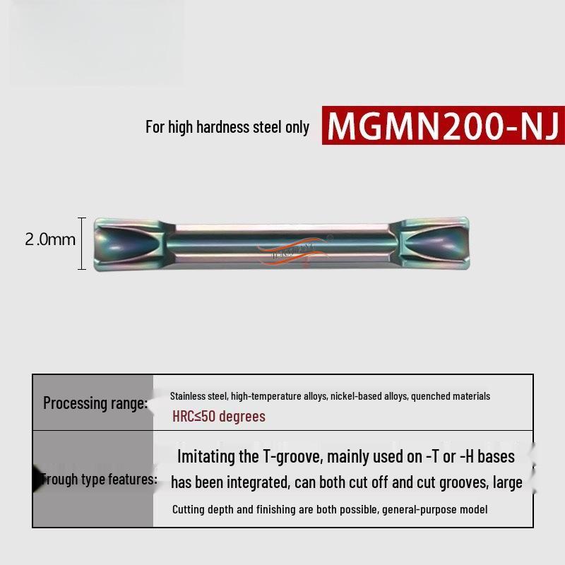 MGMN Grooving and End Face CNC Cutting Inserts