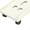 CPU Rolling Holder Stand Computer Mainframe Bracket with 4 Caster Mobile Cart PC