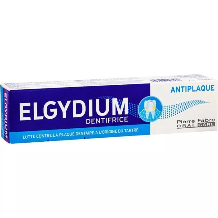 Elgydium Anti-Plaque Toothpaste Pack of 2 X 75 Ml
