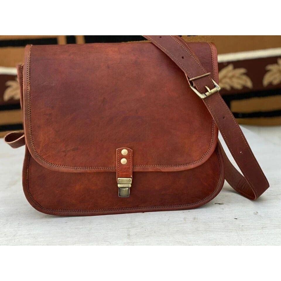 

Leather Genuine Shoulder Handbag Tote Crossbody Messenger Purse (Women s Bag) 13 x 10 x 4 in