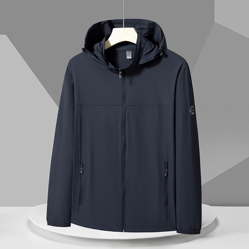 

Унисекс куртка большого размера с защитой от солнца UPF50+ из ледяного шелка 3XL