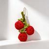 Fruit and vegetable pendant toys, soothing dolls, plush key chain pendants, finished products, ideas, package hanging dolls.