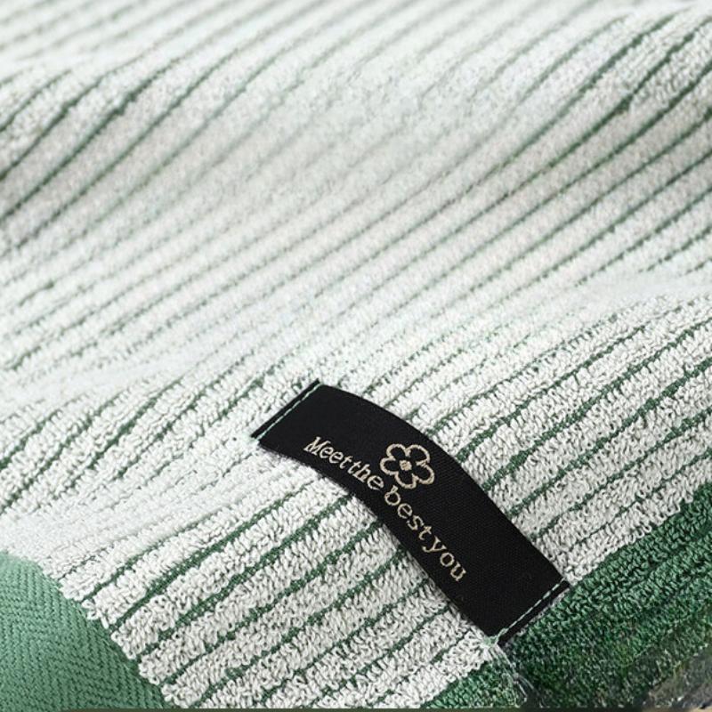 7A Antibacterial Cotton Bath Towel Set, Soft Absorbent Non Shrink Home Bathroom Towels for Face and Shower, Eco Dyed Sensitive Skin Friendly