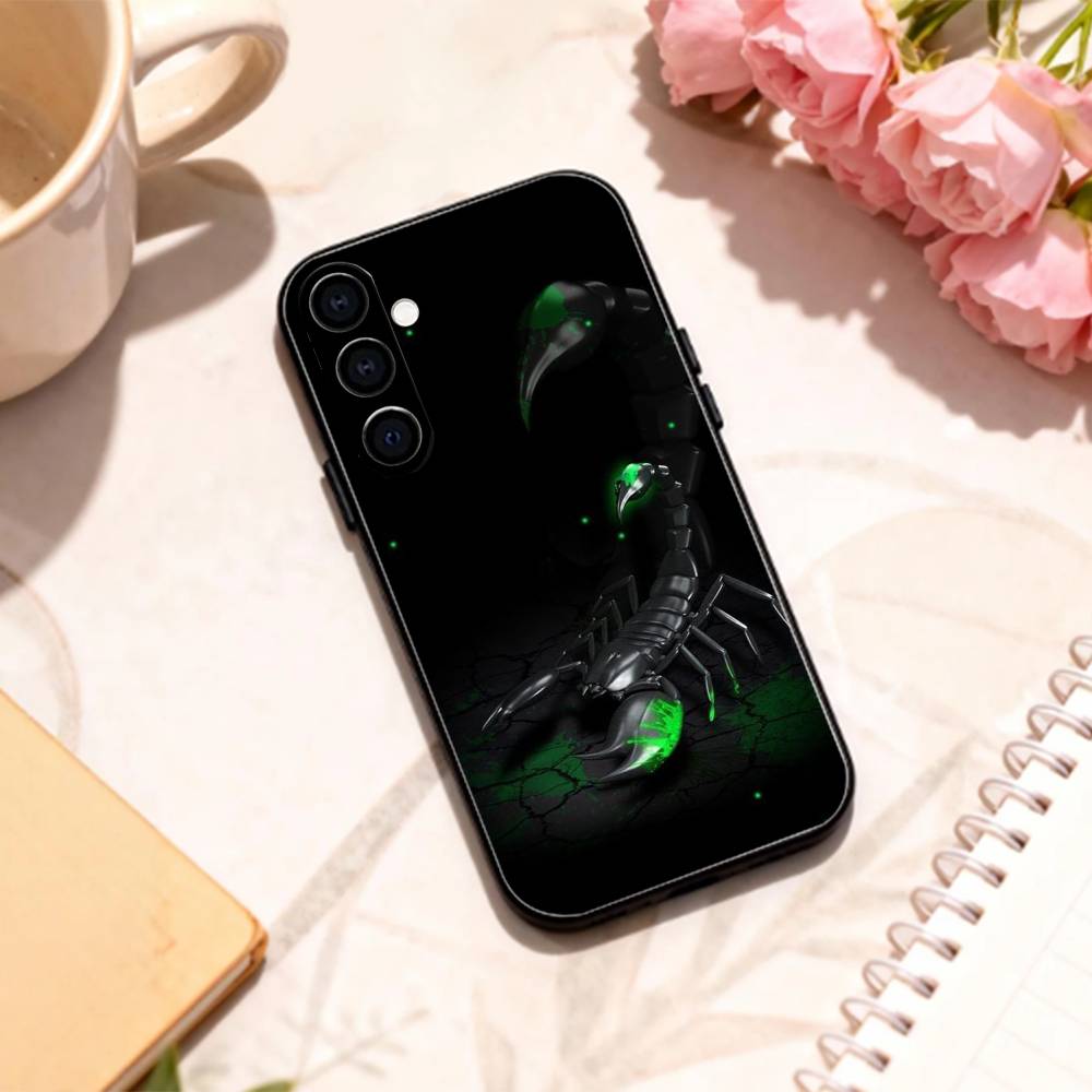 C-Cool S-Scorpion  phone Case For Samsung Galaxy A73,A72,A71,A70,A53,A52,A51,Others Soft Black Shell