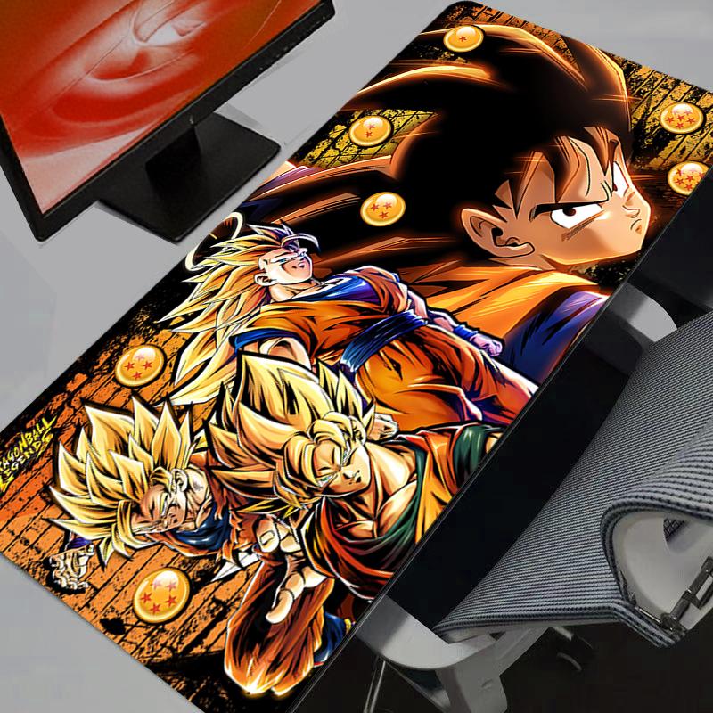 DBZ Dragon Ball Z Mouse Pad Gamers Decoracion Gamer Desk Mat Mousepad XXL Gaming Accessories Varmilo Rug Keyboard Carpet