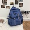 Schoolbag Korean version Japanese ins girl Harajuku harbor style retro casual versatile large-capacity schoolbag junior high school backpack