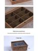 Black Wood Grain Watch and Jewelry Storage Display Box
