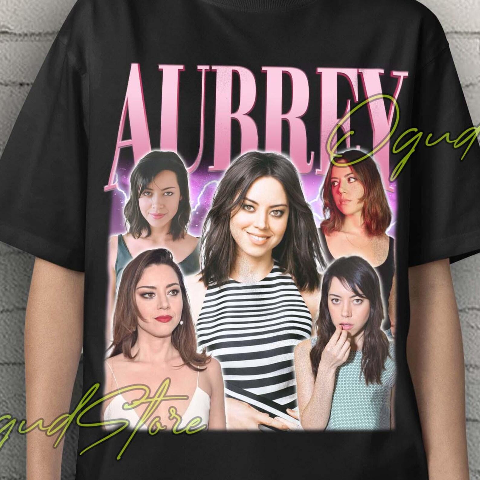 Aubrey Plaza Collage Shirt: Funny TV Show Unisex Tee 3XL