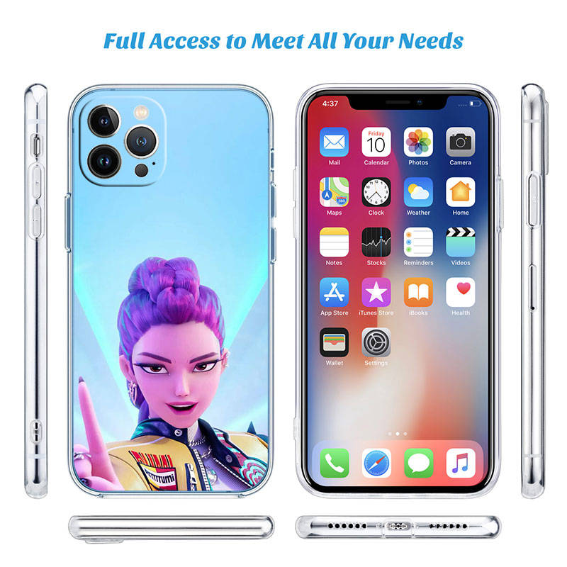IR16 KPop Lovci démonů Pouzdro pro Motorola E22S E7 G6 G7 G8 G9 Plus Power Play G10 G20 G04 E30 E40 E22 E20 E13 E15 G22 G23 G05 G75 G35 G55