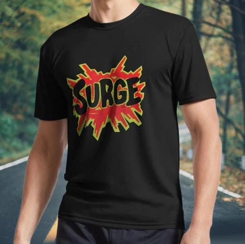New Shirt Coca-Cola Retro Surge Logo Graphic Active T-Shirt Funny Size S to 5XL 2XL