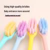 Soft Bristle Macaron Children's Toothbrush Set