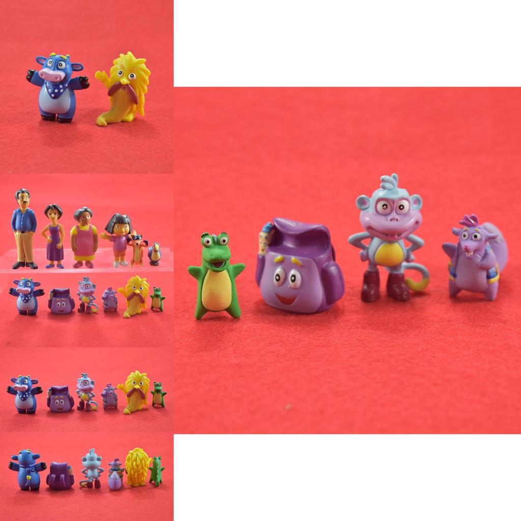 Atemberaubendes Dora die Entdeckerin Figurenset – Spielset mit 12 bezaubernden Figuren für Sammler